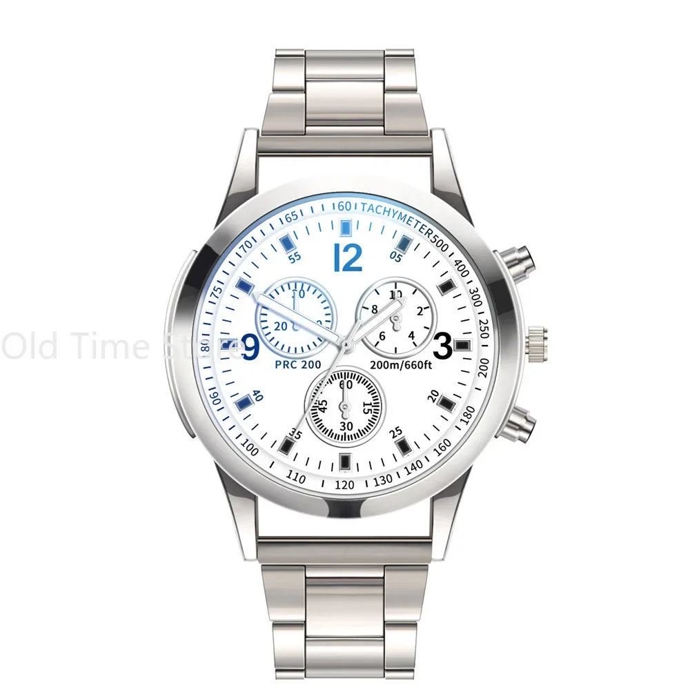 Luxury Quartz Watch for Men Stainless Steel Dial Casual Quartz Wristwatches Bracele Watch Relogio Masculino Часы Мужские - Image 5