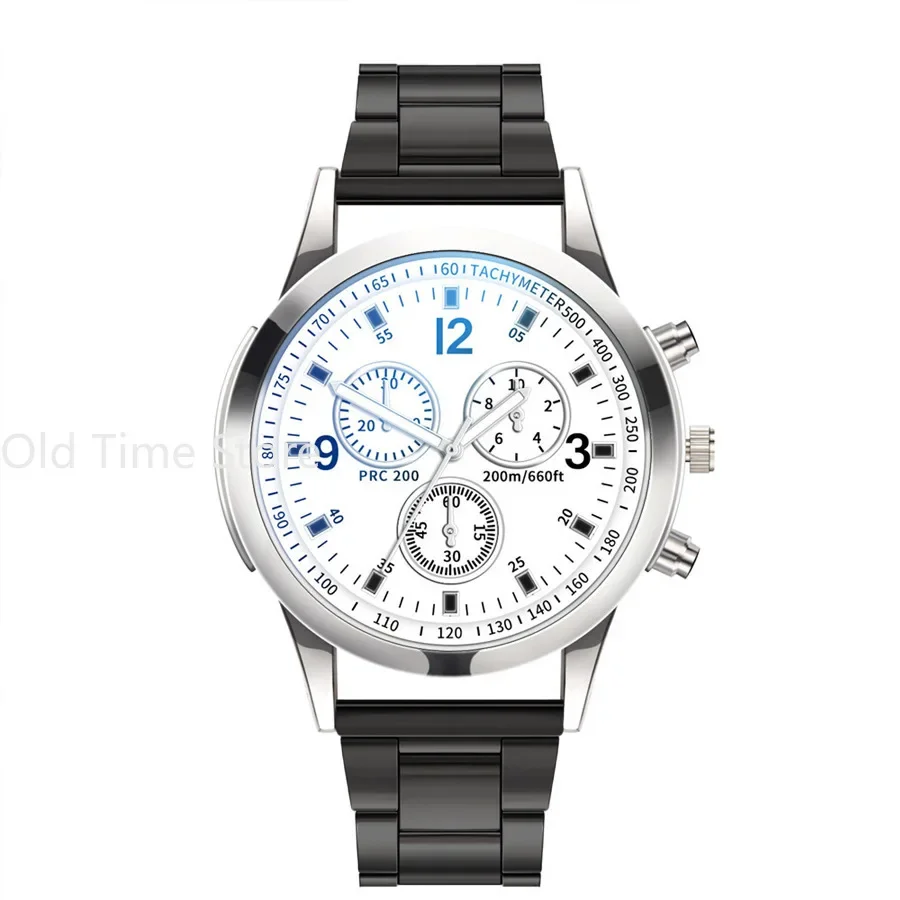 Luxury Quartz Watch for Men Stainless Steel Dial Casual Quartz Wristwatches Bracele Watch Relogio Masculino Часы Мужские - Image 6