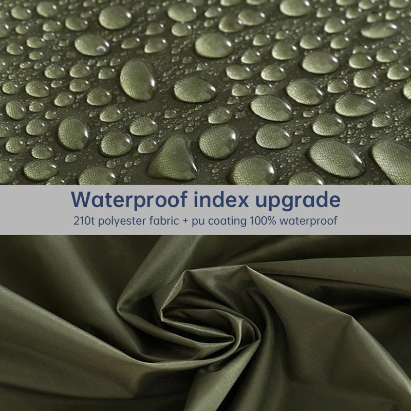 Waterproof Hooded Rain Coat/Poncho: Lightweight, for Outdoor Hiking/Fishing/Climbing (Unisex) - Image 11