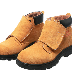 Suede Leather Work Shoes Anti - Smash Anti - Puncture Safety Shoes