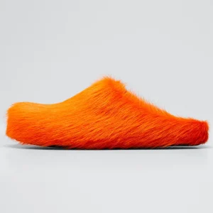 Italy Real Leather fur Slippers Women Mule Runway Flats Thick Sole Leisure,Luxury  Horsehair Shoes Ladies