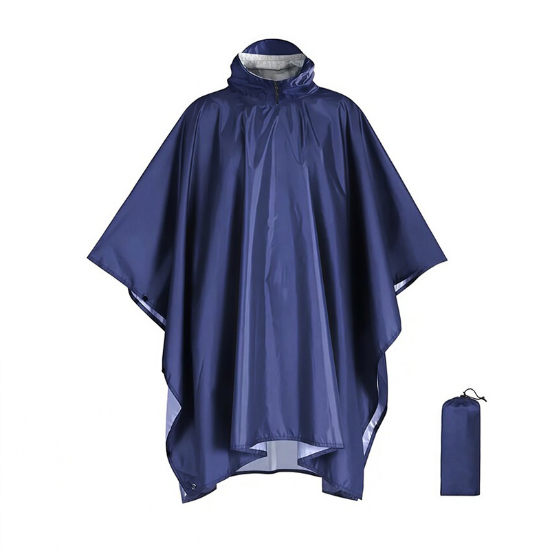 Waterproof Hooded Rain Coat/Poncho: Lightweight, for Outdoor Hiking/Fishing/Climbing (Unisex) - Image 2