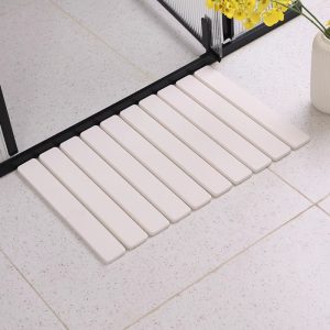 40x60cm Diatomite Bath Mat - Quick-Dry, High-Absorbent & Non-Slip Bathroom Rug, Hygienic & Foldable Bath Mat for Home